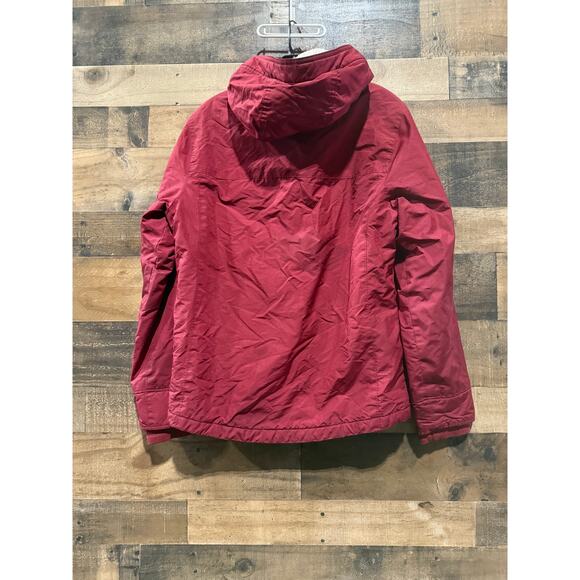 Hollister California All-Weather Maroon Jacket-Sherpa Lined - Size S - Picture 6 of 10